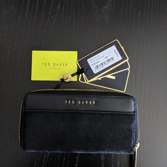 Ted Baker London Handbags - NWT Ted Baker leather zip around wallet
